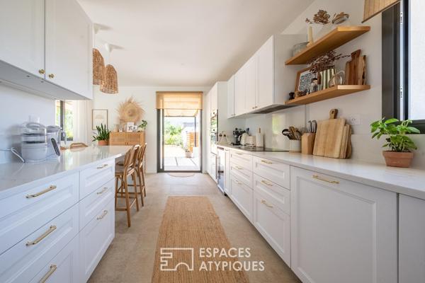 Propriété contemporaine de 185 m² avec jardin, terrasse et maisonnette de rapport