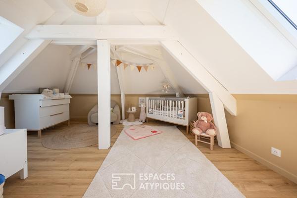 Propriété contemporaine de 185 m² avec jardin, terrasse et maisonnette de rapport