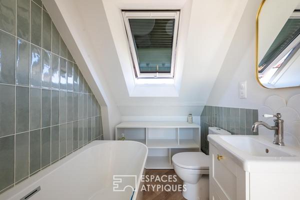 Propriété contemporaine de 185 m² avec jardin, terrasse et maisonnette de rapport