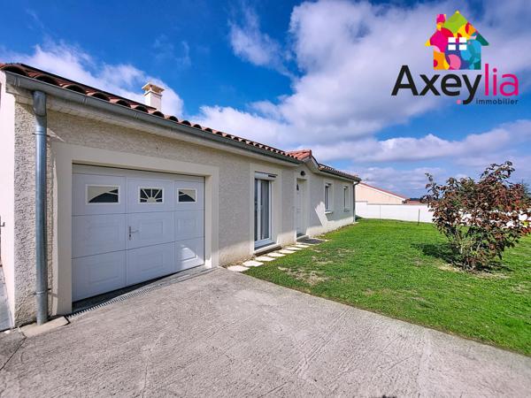 Villerest (42300) A VENDRE - VILLEREST- MAISON PLAIN PIED, 4 CHAMBRES AVEC TERRAIN