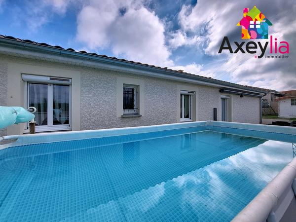 Villerest (42300) A VENDRE - VILLEREST- MAISON PLAIN PIED, 4 CHAMBRES AVEC TERRAIN