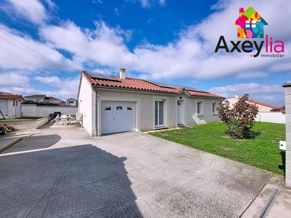 Villerest (42300) A VENDRE - VILLEREST- MAISON PLAIN PIED, 4 CHAMBRES AVEC TERRAIN