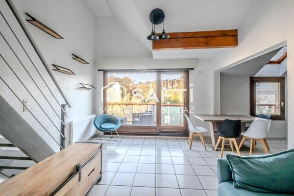Duplex lumineux 4 pièces à Thonon-les-Bains 83 m².