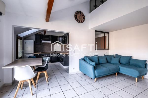 Duplex lumineux 4 pièces à Thonon-les-Bains 83 m².