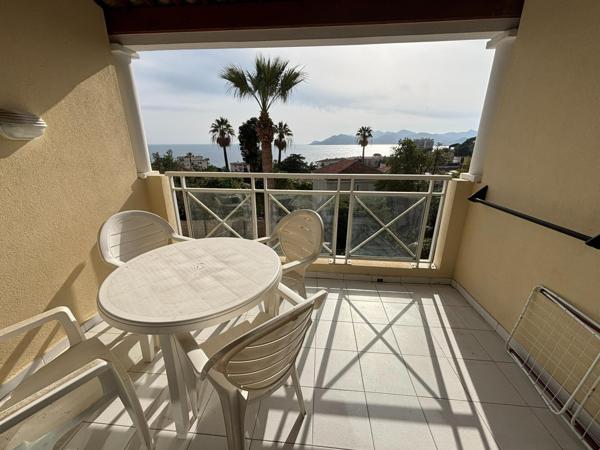 CANNES APPARTEMENT 2 PIECES VUE MER