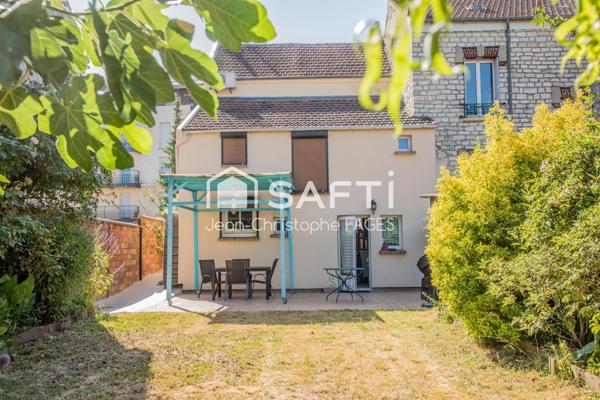 Jolie maison - Entre 2 gares - 3 chambres - Jardin - DPE "C" - Sous-sol