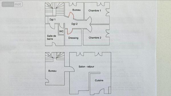 Immeuble de rapport à vendre à La Suze-sur-Sarthe dans la Sarthe (72210), ref : HB-1806