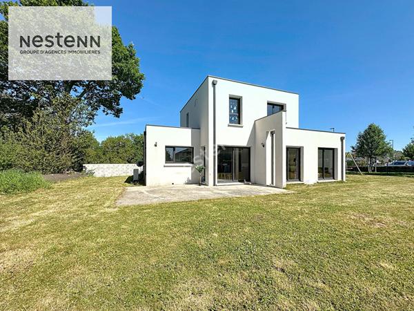 À Vendre - Superbe Maison Contemporaine de 2016 à La Forêt-Fouesnant - Pays Fouesnantais - Vie de plain pied - 700 m2 de terrain