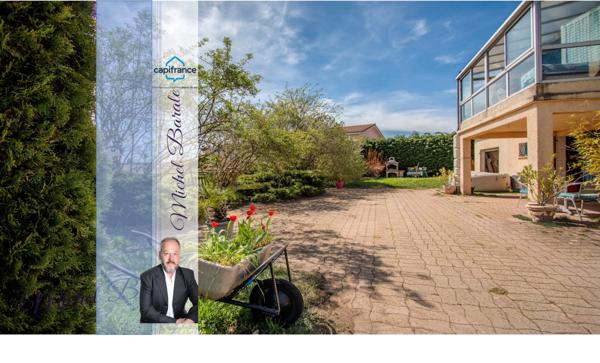 Maison de 78 m2 sur un sous-sol total implantée sur un terrain de 1200m2 à AVEIZE (69)