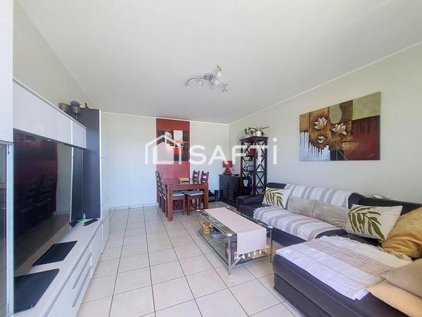 T4 - 78m2 - 3 chambres - Balcon - Box en sous-sol