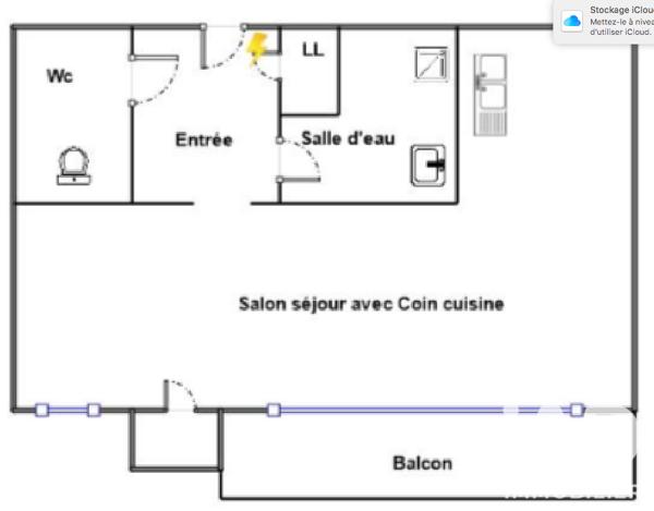 Studio à vendre 28,46 m² Bonneuil-sur-Marne