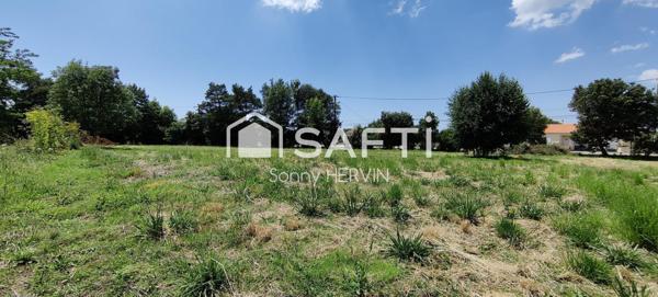 Terrain de 1147m² - vue sur campagne