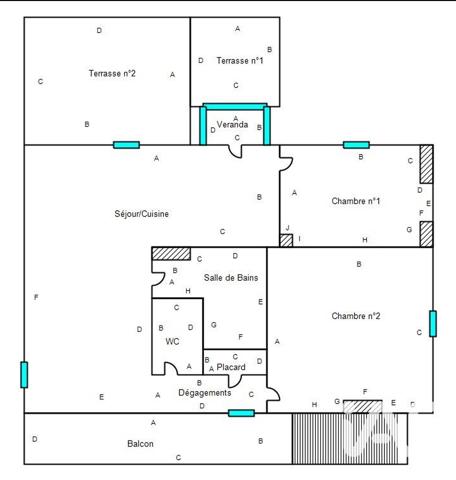 Appartement à vendre 3 pièces 53 m² La Trinité