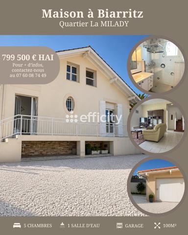 Maison
         7 pièces
        - 100 m² Bien prestige 799 500 €*