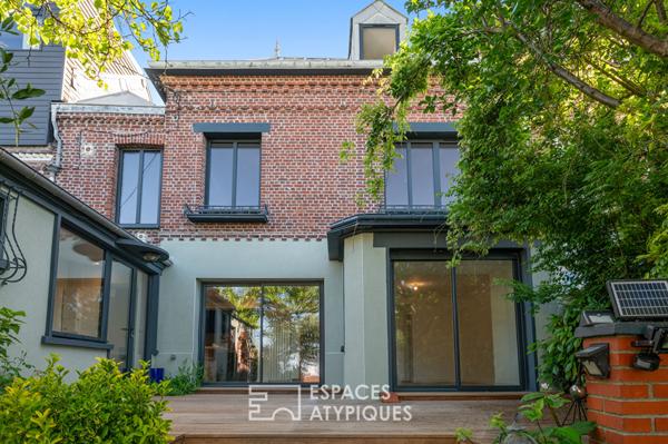 Maison rénovée avec garage et jardin quartier Jouvenet