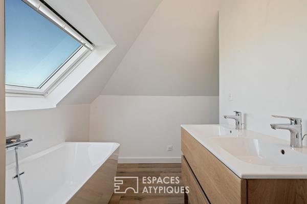 Maison rénovée avec garage et jardin quartier Jouvenet