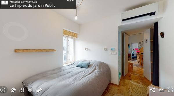 Studio avec salle de bain privative — Coliving de charme, Jardin Public / Fondaudège