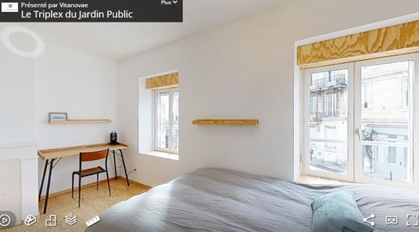 Studio avec salle de bain privative — Coliving de charme, Jardin Public / Fondaudège