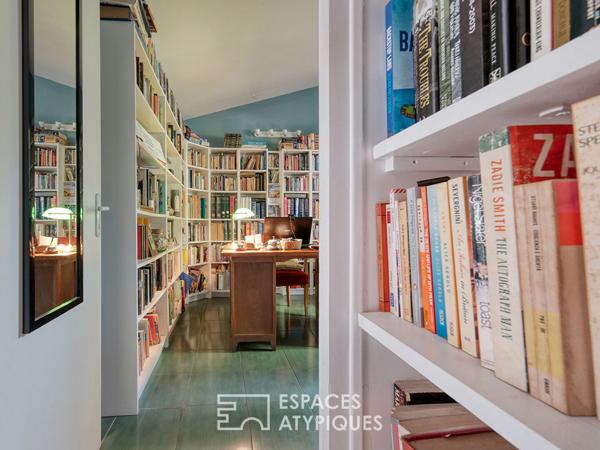 Meulière intimiste avec son extension à proximité immédiate du RER B et des commerces.