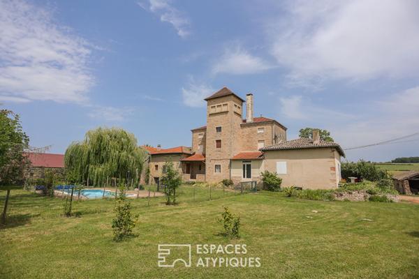 Propriété de caractère aux portes de La Bourgogne du Sud
