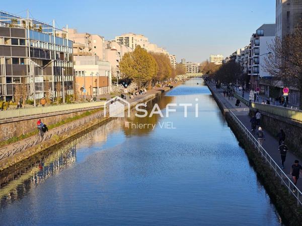 BAR BRASSERIE LIC IV+LOGEMENT-PANTIN HOCHE CANAL