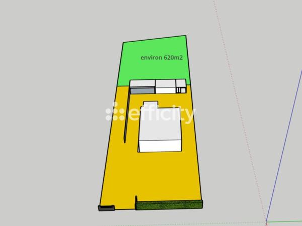 Terrain - 620 m² Exclusivité efficity