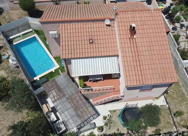 villa 4 faces avec garage et sous-sol