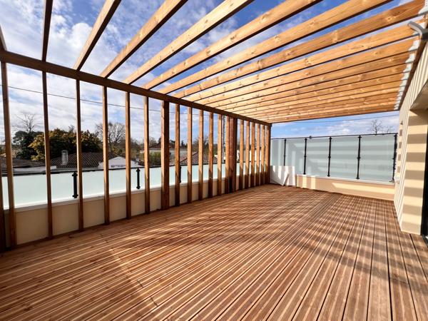 Superbe T3 avec terrasse de 35 m²