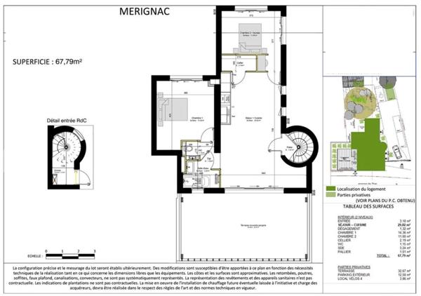 Superbe T3 avec terrasse de 35 m²