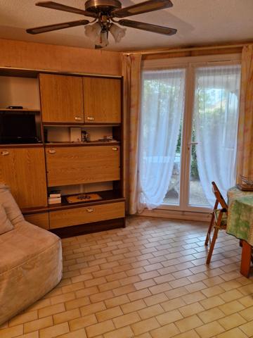 Appartement à vendre 1 pièce en rez-de-jardin