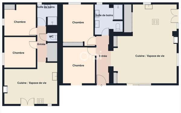 Maison à vendre    6 pièces •  Tourrettes