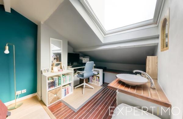 Issy-les-Moulineaux (92130) Cocon de charme en dernier étage