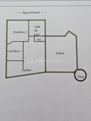Appartement de 83,10 m²
