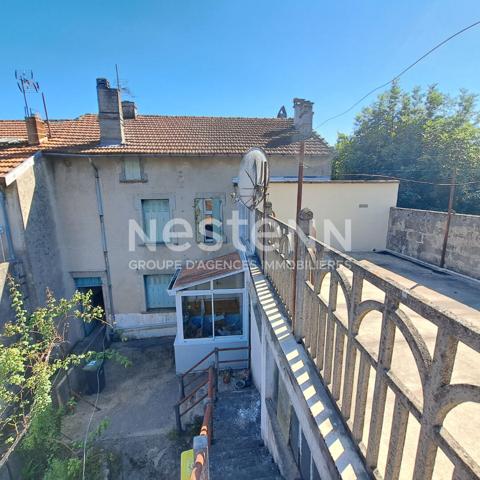 A VENDRE MAISON 4 CHAMBRES / ATELIER / GARAGE / JARDIN