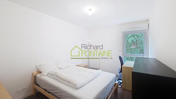 A louer -Libre de Suite ! Quartier Bellangerais Patton Appartement T2 meublé de 37.96 m2 avec balcon et parking couvert