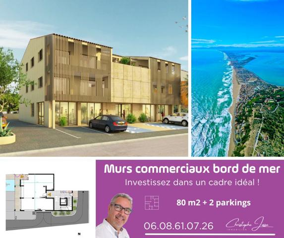 LEUCATE VILLAGE MURS COMMERCIAUX  79.85 m2