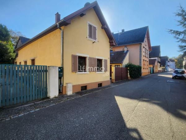 Maison avec potentiel Souffelweyersheim Centre sur 5,50Ares 110m².