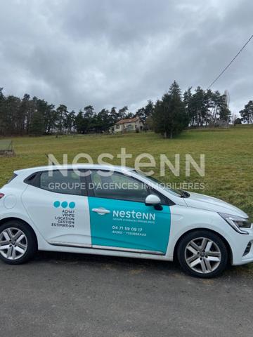 GRAZAC Terrain constructible de 1400 m2 environ avec vue sur les sucs