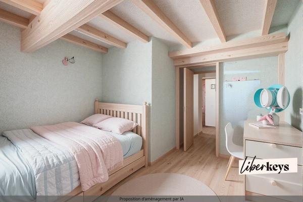Maison de village historique – Centre d'Aigueblanche – 4 chambres – 97 m²