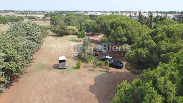 Mazet cadastré sur une belle parcelle de plus de 3800 m2