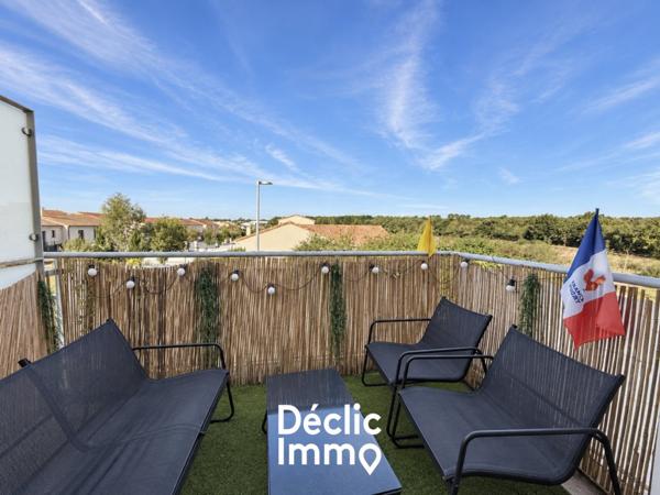 Vente appartement en résidence Mignaloux beauvoir, 59m² 3 pièces 162 750€ avec balcon