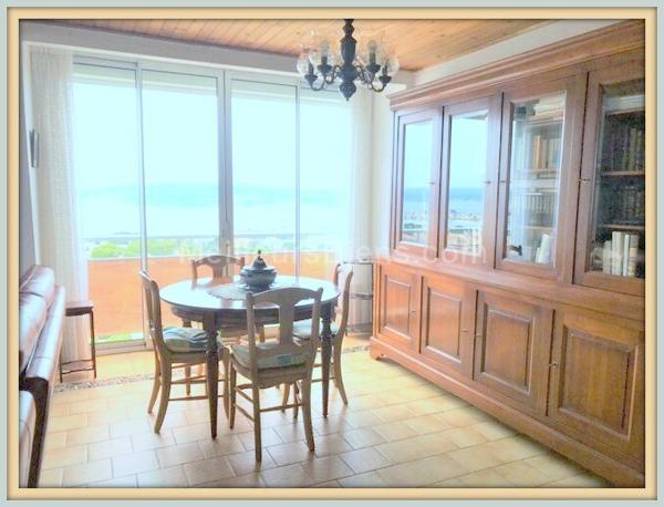  Dans l'hérault à Sète, Appartement T4 en dernier étage avec vue exceptionnelle sur le bassin de thau de 73m2