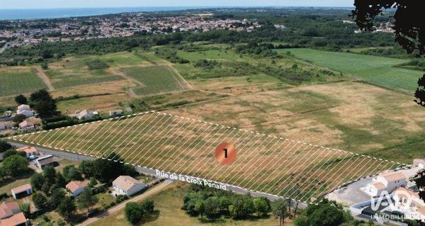 Terrain à vendre 451 m² Brem-sur-Mer