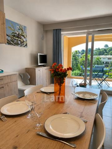 Appartement t3 avec loggia - garage et cave - piscines et tennis