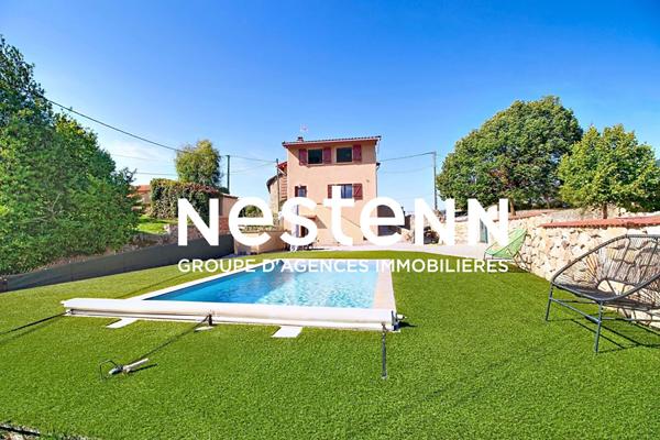 A vendre: Maison 3chs avec piscine et studio - 15min 69220 BELLEVILLE EN BEAUJOLAIS