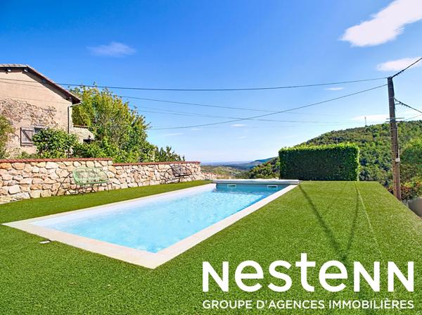 A vendre: Maison 3chs avec piscine et studio - 15min 69220 BELLEVILLE EN BEAUJOLAIS