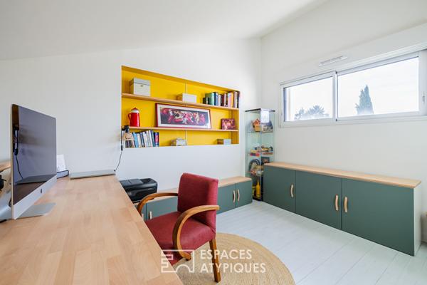 Maison charentaise rénovée avec piscine