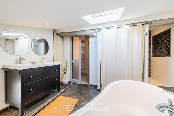 Maison charentaise rénovée avec piscine