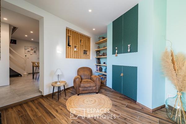 Maison charentaise rénovée avec piscine