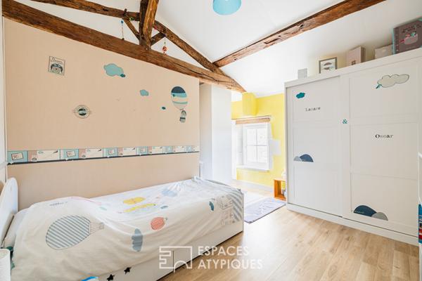 Maison charentaise rénovée avec piscine